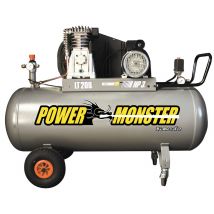 Compresseur 200 l 3 HP 10 bar POWER MONSTER MECAFER
