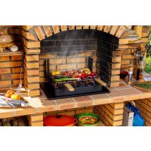 Grilloir en fonte encastrable L 48.5 x 34 cm - SOMAGIC