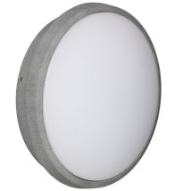 Plafonnier extérieur LED Luna anthracite IP44 1125 lumens blanc neutre - ARLUX