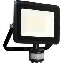 Projecteur extérieur LED détecteur de mouvements Kreon noir IP44 3000 lumens blanc neutre - ARLUX
