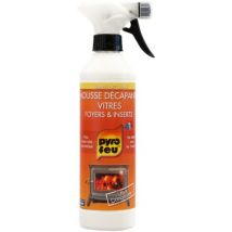 Décapant décrassant vitres foyer et insert 500 ml PYROFEU