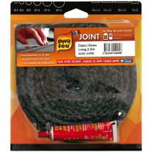 Joint fibre verre diamètre 15 mm L 2,5 m PYROFEU