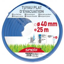 Tuyau Plat LG 25M Diam 40MM