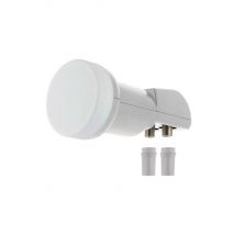 Tête satellite universelle LNB twin double sortie SEDEA