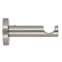 Support ouvert en métal diam 20 mm Finition Chromé mat - MOBOIS
