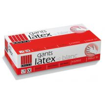 Gants jetables en latex taille 9 par 100 GERIN