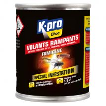 Fumigène tous insectes 70 m² K-PRO