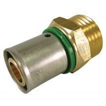 Manchon à sertir mâle 15/211/2 pour tube PER diamètre 13/16 mm