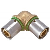 Coude PER à sertir diamètre 16 mm Chantier