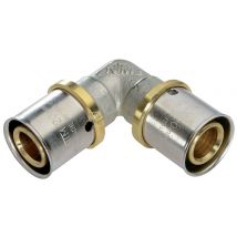 Coude à sertir pour tube multicouche diamètre 16 mm