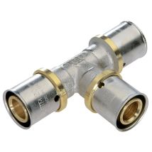 Té égal à sertir pour tube multicouche diamètre 20 mm