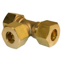 Té bicone égal pour tube de cuivre diamètre 14 mm