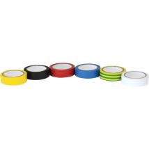 Rubans isolants électriques 15mmx5m par 6