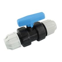 Raccord plastique vanne pour tube PE diamètre 25mm FITT