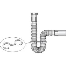 Raccord d'évacuation étirable pour lavabo ou bidet diamètre 32 FITT