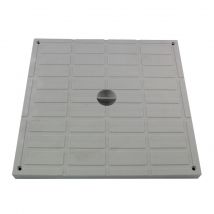 Couvercle PVC pour regard PVC 30 x 30 cm FITT