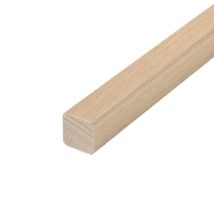 Tasseau hêtre raboté non traité - 18 x 22 x 2000 mm - MS BOIS
