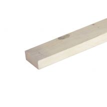 Lot de 6 liteaux sapin brut non traité - 25 x 38 x 2000 mm - MS BOIS