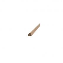 Quart de rond bois sapin raboté traité autoclave - 13 x 13 x 2500 mm - MONNET SEVE