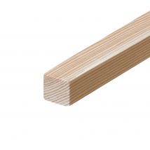 Tasseau douglas raboté non traité - 70 x 70 x 2500 mm - MS BOIS