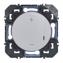 Variateur de lumière avec témoin lumineux gris - Dooxie LEGRAND