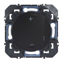 Variateur de lumière avec témoin lumineux noir - Dooxie LEGRAND