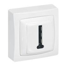 Prise téléphone en saillie ASL blanc - LEGRAND