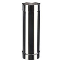 Conduit de raccordement en inox soudé 50 cm diamètre 150 mm POUJOULAT