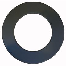 Rosace de finition inox galvanisé noir diamètre 150 mm POUJOULAT