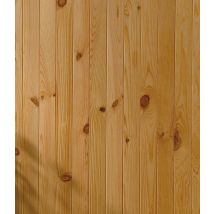 Lambris bois pin raboté - 13 x 130 x 2000 mm - AUDY