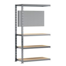 Extension étagère 3 plateaux 40 x 100 x 192 cm module E SYSTEME EXTENSION