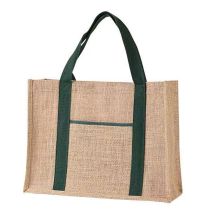 Sac à bûches en jute écru avec anse - MODULO STORAGE