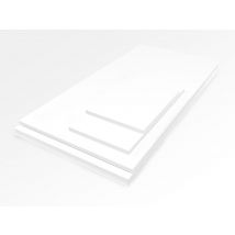 Panneau PVC expansé blanc mat pré-découpe - 5 x 600 x 800 mm - AJ TIMBER
