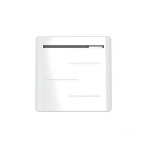 Radiateur à inertie sèche Kasual 1000 W horizontal blanc CHAUFELEC