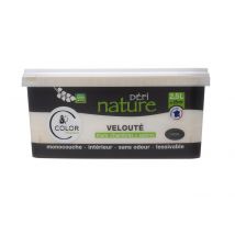 Peinture naturelle murale Crème velours 2,5 l - DEFI NATURE
