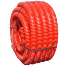 Fourreau polyéthylène rouge diamètre 40 x L.25m EDF