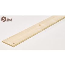 Plinthe bois sapin du nord sans noeuds arrondie rabotée non traité - 9 x 92 x 1950 mm - GROUPE SIAT