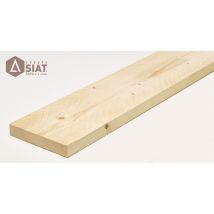 Planche épicéa bois du nord brute - 25 x 195 x 2500 mm - GROUPE SIAT