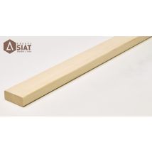 Tasseau sapin 4 arrondis raboté non traité - 28 x 47 x 2500 mm - GROUPE SIAT