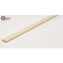 Lot 9 tasseaux bruts secs non traités - 24 x 24 x 2400 mm - GROUPE SIAT