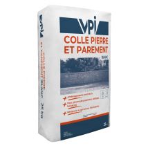 Colle pierre et parement extérieur blanc - sac de 25 kg - VPI