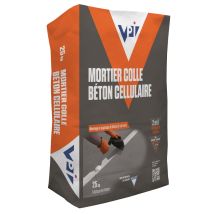 Mortier colle pour béton cellulaire 25 kg VPI