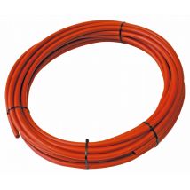 Tube PER nu rouge diamètre 13/16 mm longueur 15 m SOMATHERM