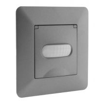 Interrupteur automatique LED titanium Artezo