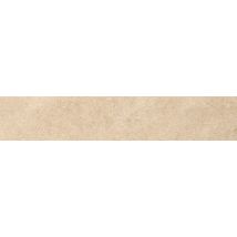 Plinthe carrelage sol intérieur beige CHAGNY 8 x 45 cm PAREFEUILLE