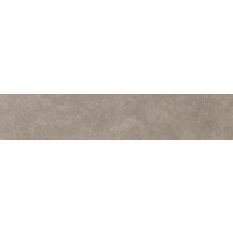 Plinthe carrelage sol intérieur gris CHAGNY 8 x 45 cm PAREFEUILLE