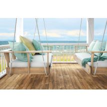 Carrelage effet bois extérieur noyer Palazzo 19 x 80 cm paquet 1,40 m² PAREFEUILLE