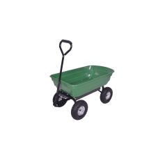 Remorque de jardin basculante vert 250 kg - TURFMASTER