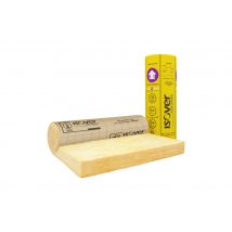 Rouleau de laine de verre GR32 pour mur - Épaisseur 100 mm - l.1,20 x 2,7 m ISOVER