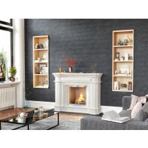 Parement mural intérieur/extérieur pierre naturelle noir 36 x 10 cm paquet de 0,47 m² ELYSSA TRADING